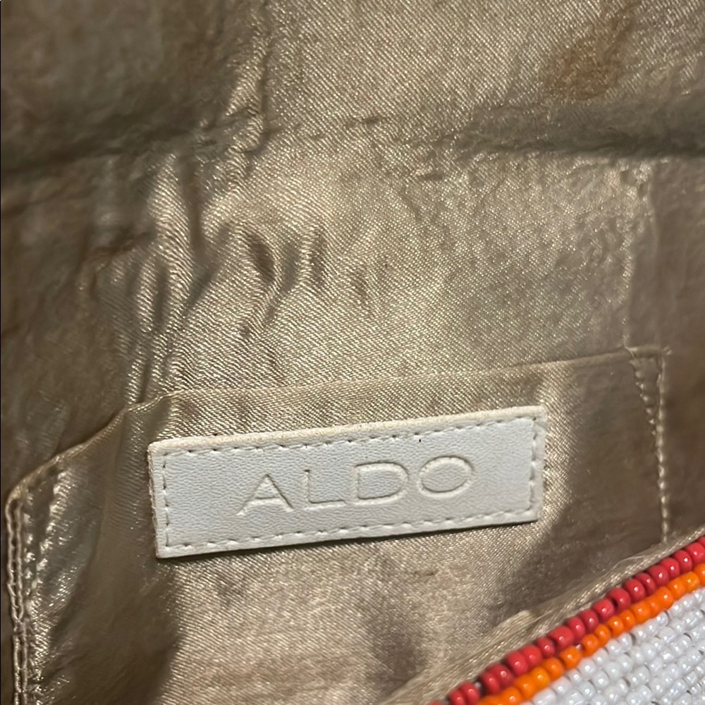 ALDO Vintage Multicolor Beaded Clutch - Picture 3 of 9